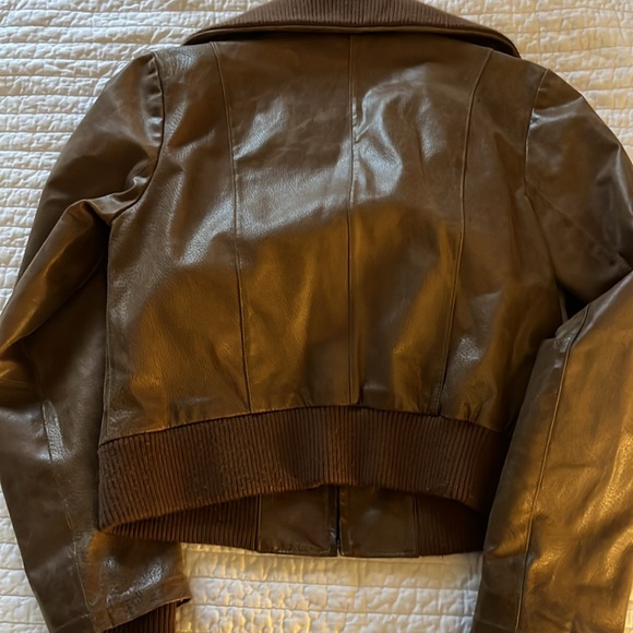 Calvin Klein leather jacket - Picture 2 of 3